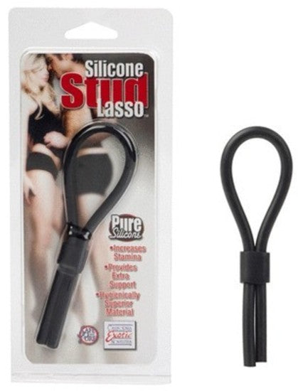 Silicone Stud Lasso - Black